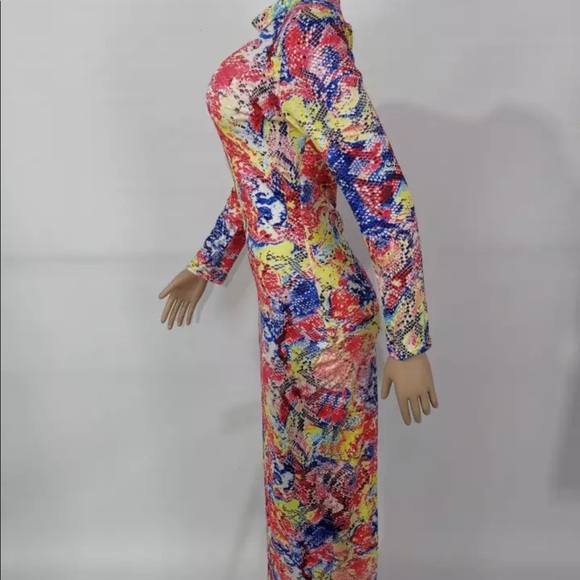 Printed dress - Picture 5 of 6